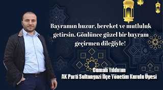 Cumali Yıldırım’dan Ramazan Bayramı mesajı