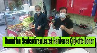 Damakları Şenlendiren Lezzet: Harikases Çiğköfte Döner