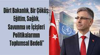 Dört Bakanlık, Bir Çöküş: Eğitim, Sağlık, Savunma ve İçişleri Politikalarının Toplumsal Bedeli"