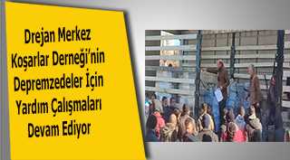 Drejan Merkez Koşarlar Derneği’nin Depremzedeler İçin Yardım Çalışmaları Devam Ediyor 