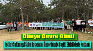 Dünya Çevre Günü Yeşilay Sultangazi Şube Başkanlığı Önderliğinde Çeşitli Etkinliklerle Kutlandı 