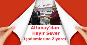 Elden Ele Yardım Merkezine Destekte Bulunan İşadamlarına Ziyaret