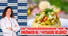 ENGİNARIN BU 7 FAYDASINI BİLSENİZ!
