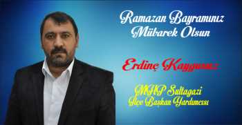 Erdinç Kaygusuz’dan  Ramazan Bayramı Mesajı 
