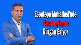 Esentepe Mahallesi'nde Hacı Baytemur, Rüzgarı Esiyor