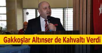 Gakkoşlar Altınser de Kahvaltı Verdi