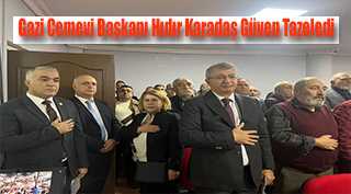 Gazi Cemevi Başkanı Hıdır Karadaş Güven Tazeledi