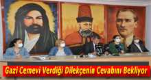 Gazi Cemevi Verdiği Dilekçenin Cevabını Bekliyor