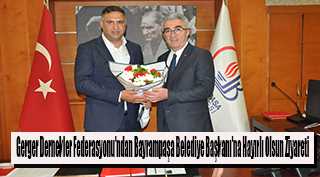 Gerger Dernekler Federasyonu'ndan Bayrampaşa Belediye Başkanı'na Hayırlı Olsun Ziyareti
