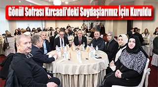 Gönül Sofrası Kırcaali'deki Soydaşlarımız İçin Kuruldu