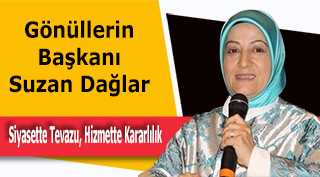 Gönüllerin Başkanı Suzan Dağlar 