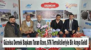 Güzelsu Dernek Başkanı Turan Özen, STK Temsilcileriyle Bir Araya Geldi