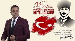 Hakan Mamaş'tan 29 Ekim Cumhuriyet Bayramı Kutlama Mesajı