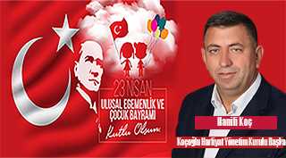 Hanifi Koç'tan 23 Nisan Mesajı