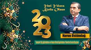 Harun Üstündağ'dan Yeni Yıl Kutlama Mesajı