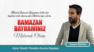 Hasan Gümüş’ten Ramazan Bayramı Kutlama Mesajı