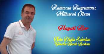 Hayati Bor’dan Ramazan Bayramı Mesajı 