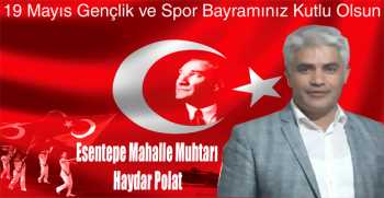 Haydar Polat’tan 19 Mayıs Gençlik ve Spor Bayramı Mesajı 