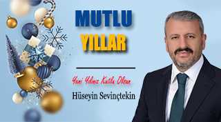 Hüseyin Sevinçtekin’den Yeni Yıl Mesajı