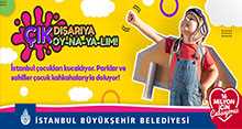 İBB ÇOCUKLARI DAVET EDİYOR: ÇIK DIŞARIYA OYNAYALIM