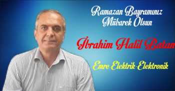 İbrahim Halil Batan’dan Ramazan Bayramı Mesajı 