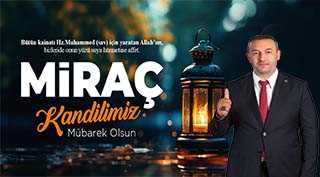 İbrahim Yasin'den Miraç Kandili Mesajı