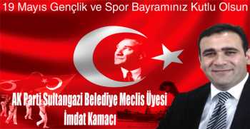 İmdat Kamacı’dan 19 Mayıs Gençlik ve Spor Bayramı Mesajı 