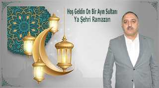 İsmail Yalçın'dan Hoş geldin Ya Şehr-i Ramazan