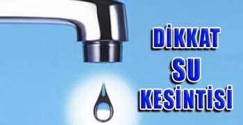 İstanbul'da Su Kesintisi