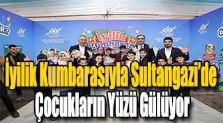 İyilik Kumbarasıyla Sultangazi'de Çocukların Yüzü Gülüyor