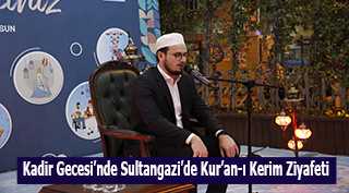  Kadir Gecesi'nde Sultangazi'de Kur'an-ı Kerim Ziyafeti 