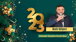 Kadir Gölgeci'den Yeni Yıl Mesajı 