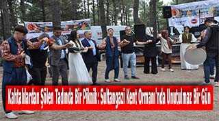 Kahtalılardan Şölen Tadında Bir Piknik: Sultangazi Kent Ormanı'nda Unutulmaz Bir Gün