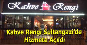 Kahve Rengi Sultangazi’de Hizmete Açıldı