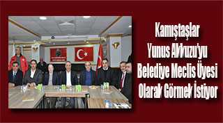 Kamıştaşlar, Yunus Akkuzu'yu Belediye Meclis Üyesi Olarak Görmek İstiyor