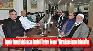  Koşarlar Derneği'nde Ramazan Bereketi: Üzeyir ve Mehmet Yıldırım Kardeşlerden Anlamlı İftar