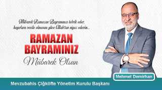 Mehmet Demirhan'dan Ramazan Bayramı Mesajı 