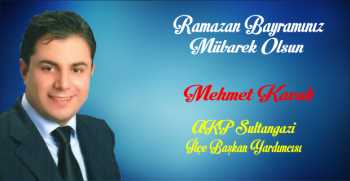 Mehmet Kavak’tan Ramazan Bayramı Mesajı 