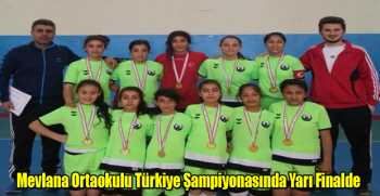 Mevlana Ortaokulunda Yarı Final Heyecanı 