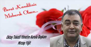 Mirzap Yiğit’tanBerat Kandili Mesajı