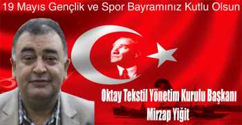 Mirzap Yiğit’ten 19 Mayıs Gençlik ve Spor Bayramı Mesajı 