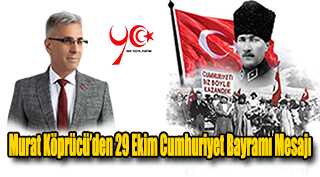 Murat Köprücü’den 29 Ekim Cumhuriyet Bayramı Mesajı