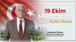 Mustafa Çimen  19 Ekim Muhtarlar Günü Kutlu Olsun!