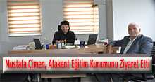 Mustafa Çimen, Atakent Eğitim Kurumunu Ziyaret Etti