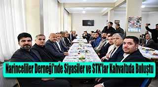 Narinceliler Derneği'nde Siyasiler ve STK'lar Kahvaltıda Buluştu
