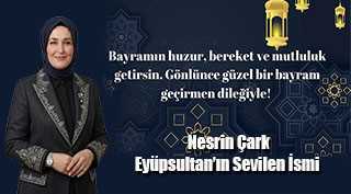 Nesrin Çark’tan Ramazan Bayramı mesajı