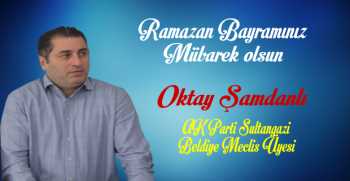 Oktay Şamdanlı’dan Ramazan Bayramı Mesajı 