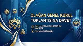OLAĞAN GENEL KURUL TOPLANTISINA DAVET