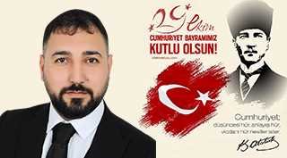 Ömer Gönültaş'tan 29 Ekim Cumhuriyet Bayramı Kutlama Mesajı
