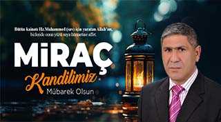 Osman Durmuş'tan Miraç Kandili Mesajı